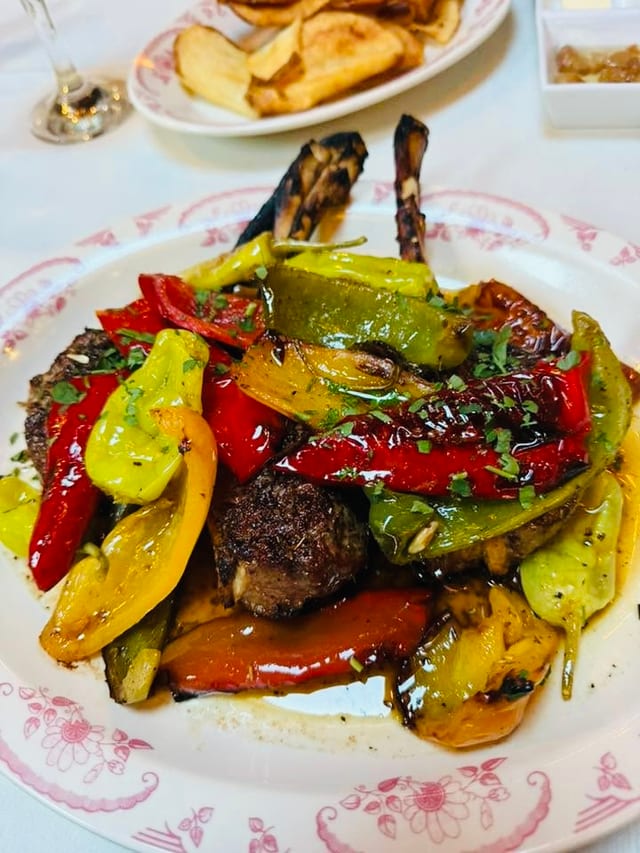 Lamb Chop Mirabella.
