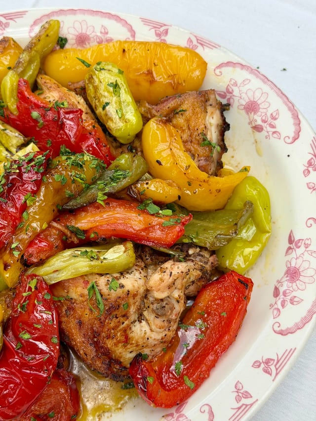 Chicken Mirabella.