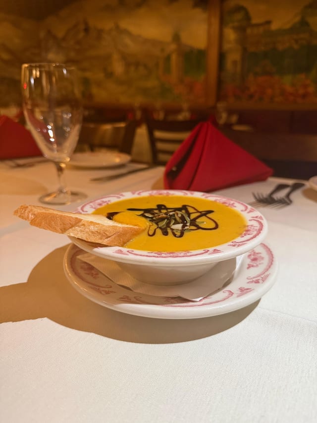Crema di Zucca e Potato.